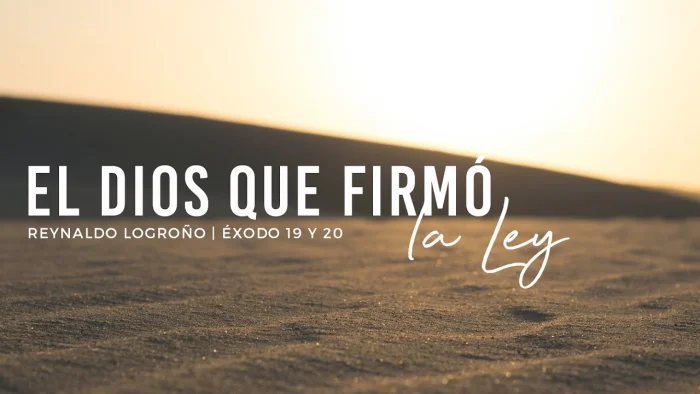 El Dios que firmó la ley