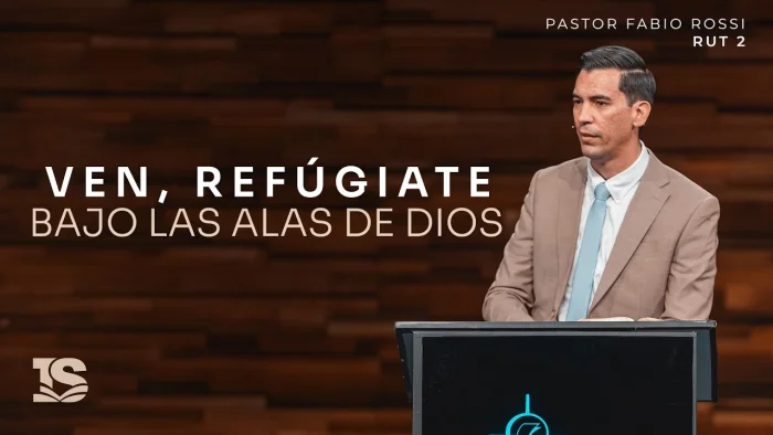 Ven, refúgiate bajo las alas de Dios