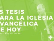 Panel «95 tesis para la iglesia evangélica de hoy»