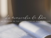 La misericordia de Dios no te exime de tus consecuencias por el pecado
