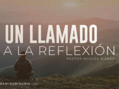 Un llamado a la reflexión