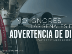 No ignores las señales de advertencia de Dios