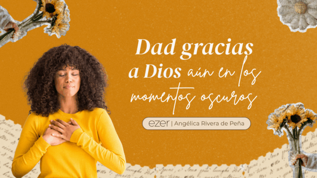 dad gracias a Dios en todo